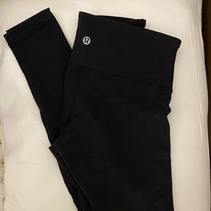 Black Lululemon leggings size 4